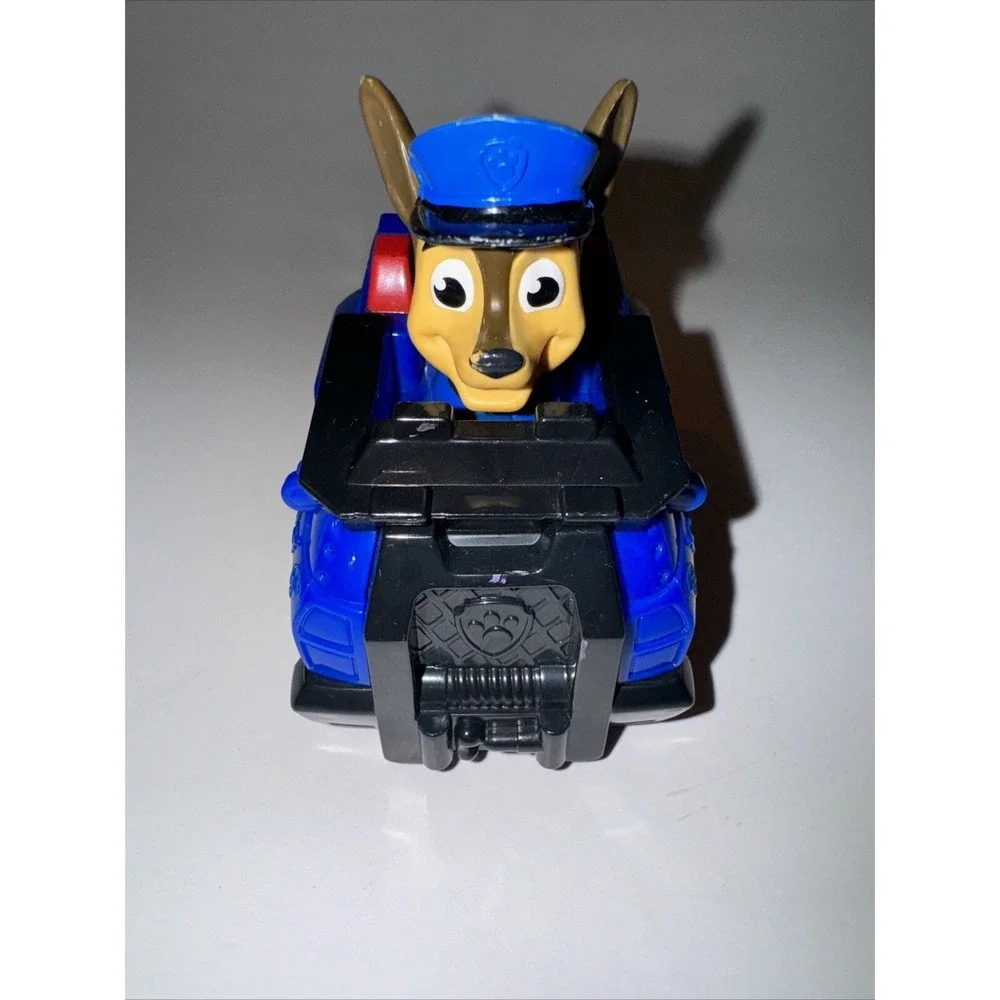 PAW Patrol Toy Vehicle Set Unisex OS Blue Red Chase Marshall Rescue Trucks
